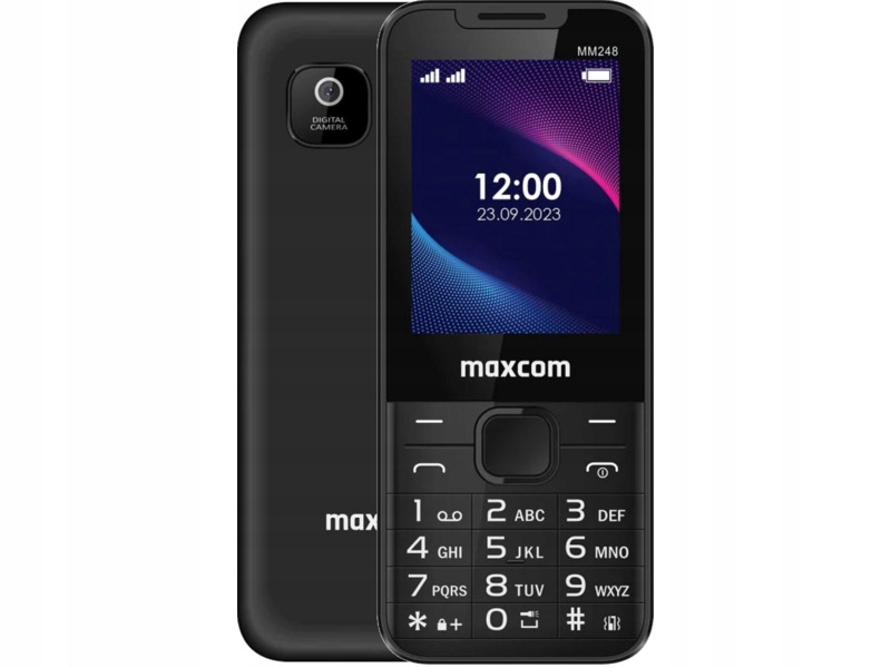 Telefon Maxcom MM248 Classic Czarny