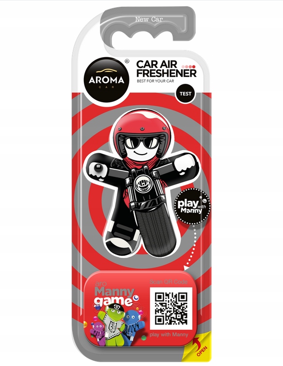 

Zapach Samochodowy Aroma Biker New Car Odświeżacz