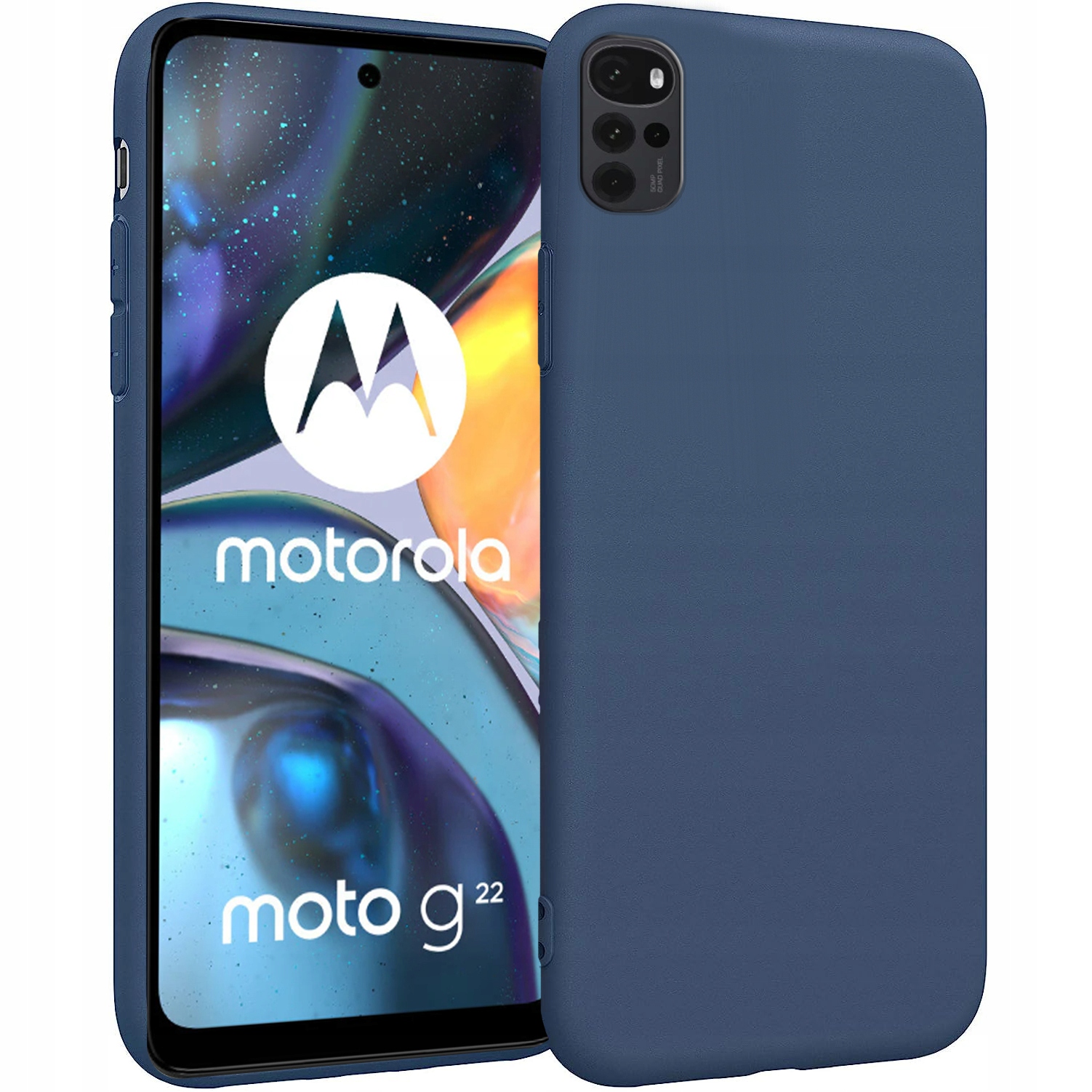 

Etui Matowe Slim do Motorola Moto G22 4G Szkło