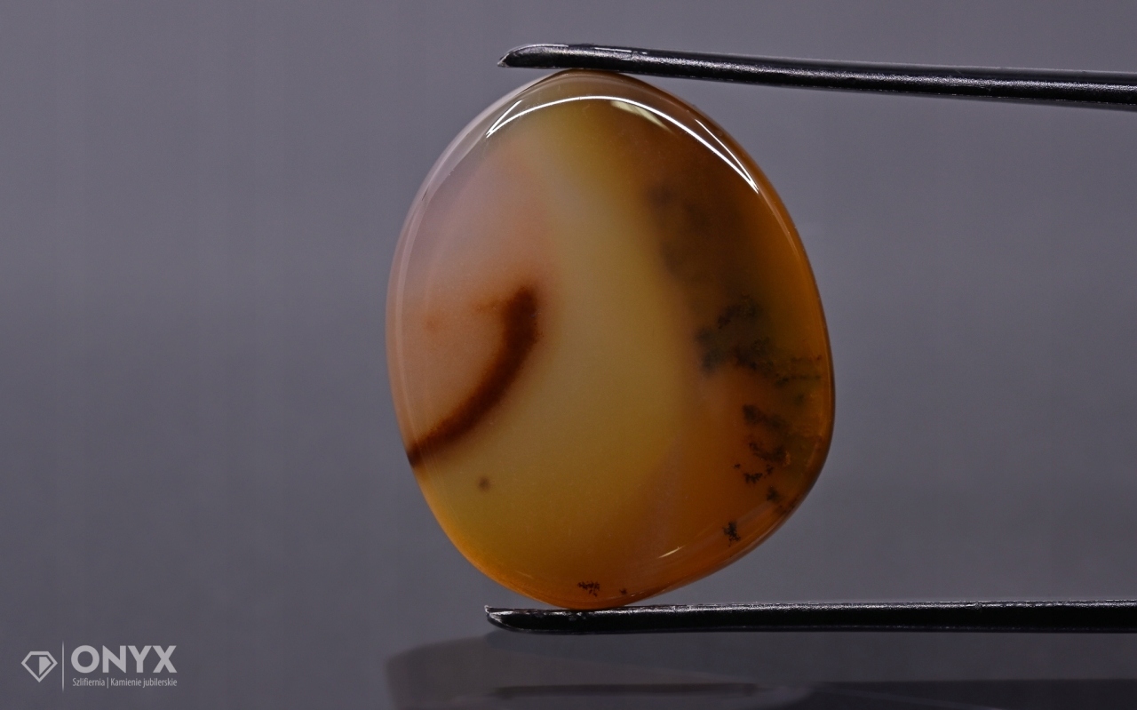 Dendritový achát z Kazachstánu nepravidelná destička