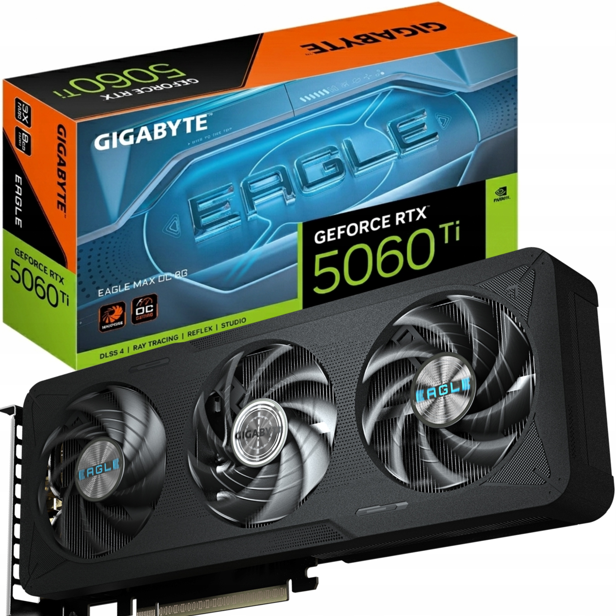 Grafická karta Rtx 5060 Ti GeForce Gigabyte Eagle Max Oc 8GB GDDR7 Dlss 4