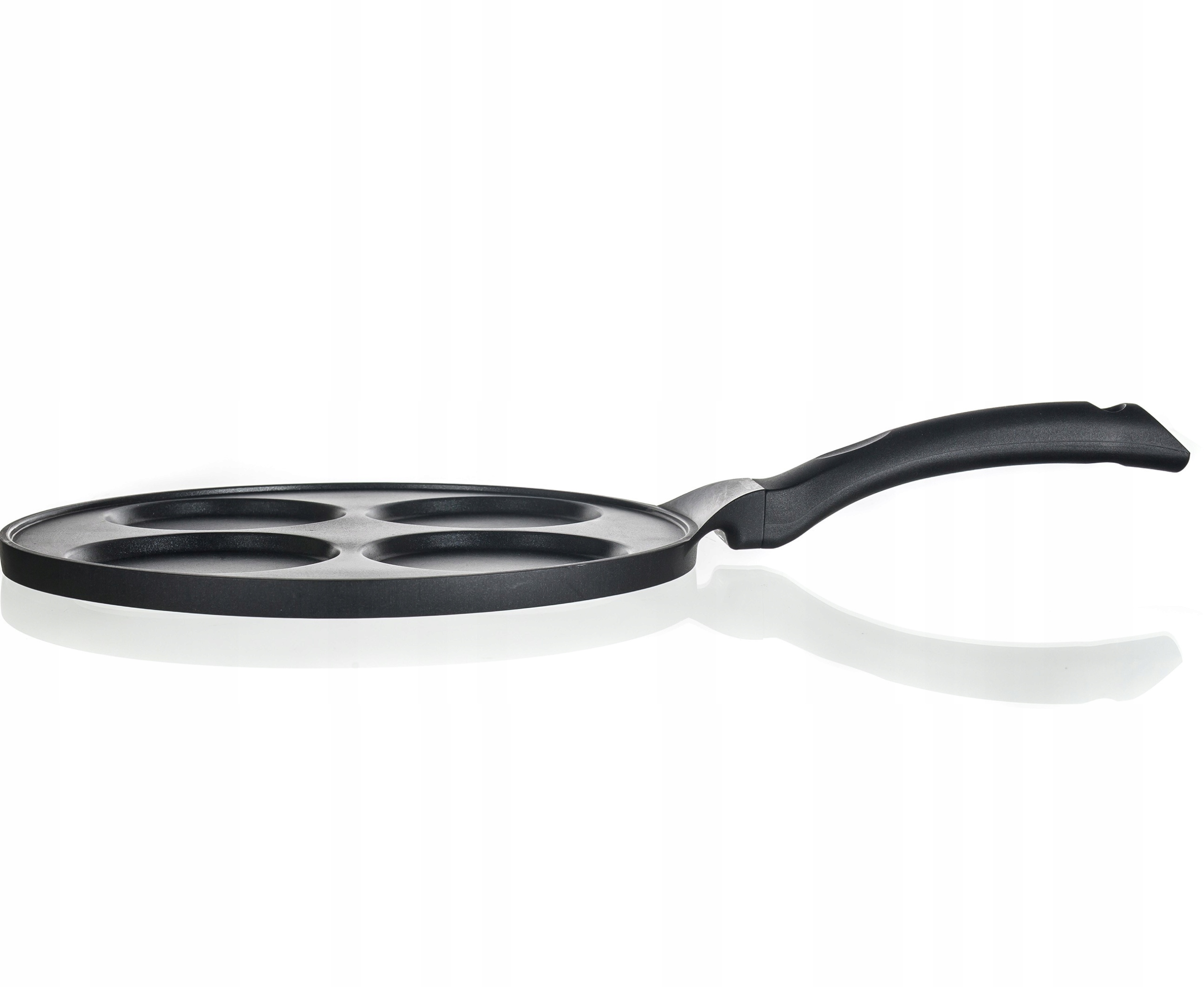 PATELNIA DO JAJEK SADZONYCH PLACUSZKÓW RACUCHÓW PANCAKES + ŁOPATKA NYLON Linia Alivia