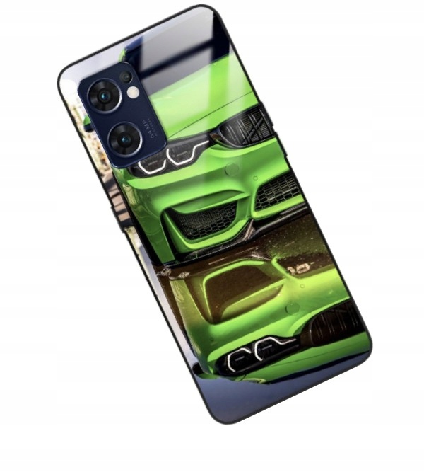 

Etui Glass Do Oppo Reno 7 5G Samochody Auta