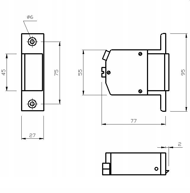 ELEKTROZACZEP ZACZEP ELEKTROMAGNETYCZNY R1 Marka Elektra Plus