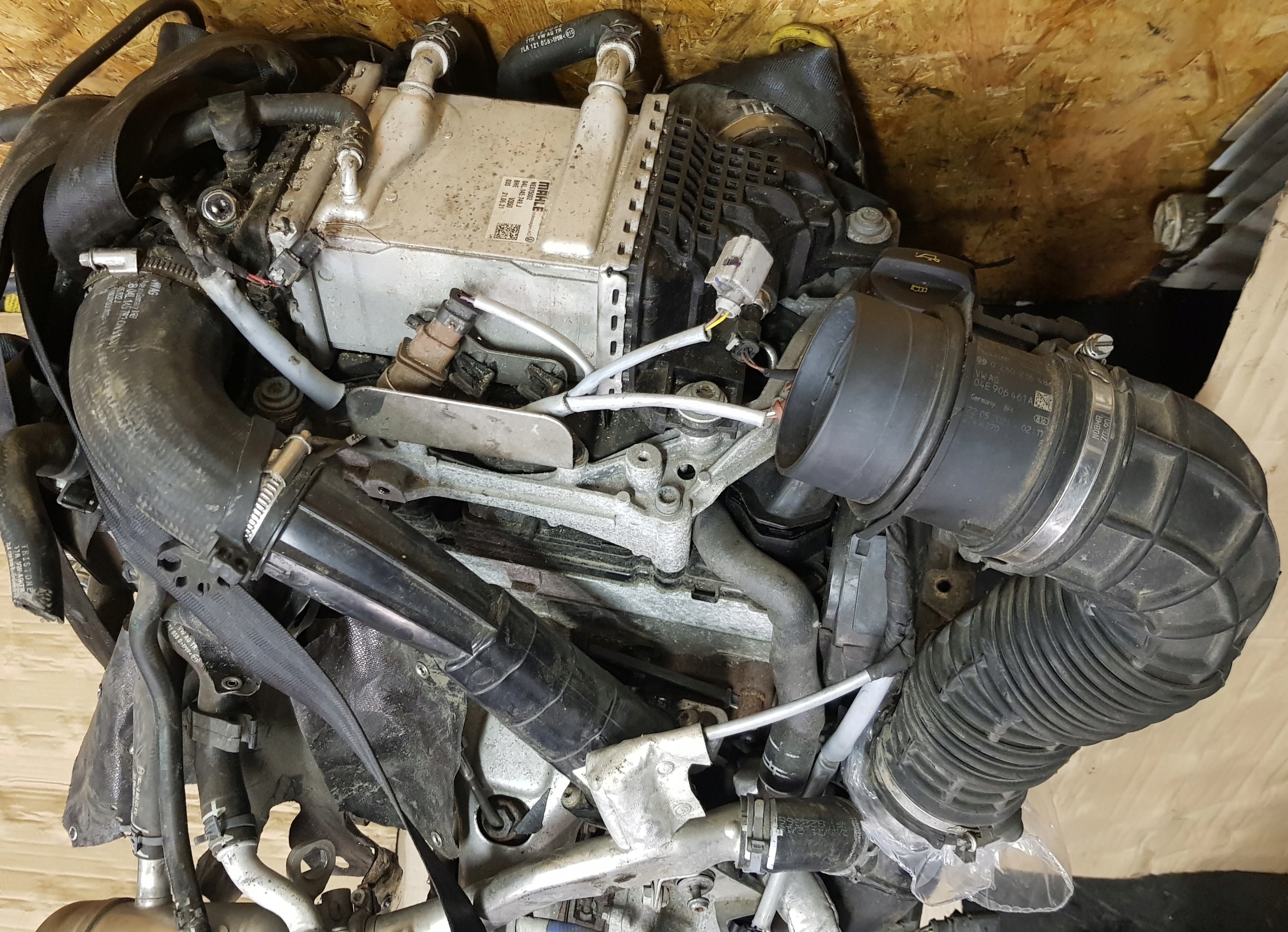 VW TRANSPORTER T6 2.0TDI 2.0 TDI 2021 DNA engine complete KPL 46 TYS KM