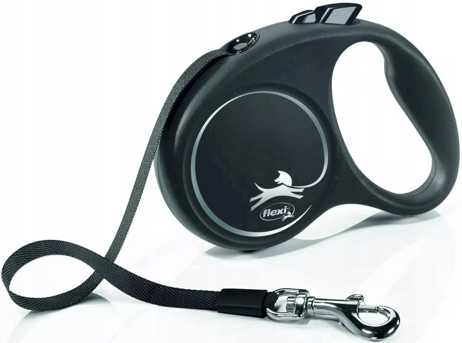 Levně Vodítko Flexi Black Design S 5 m černé