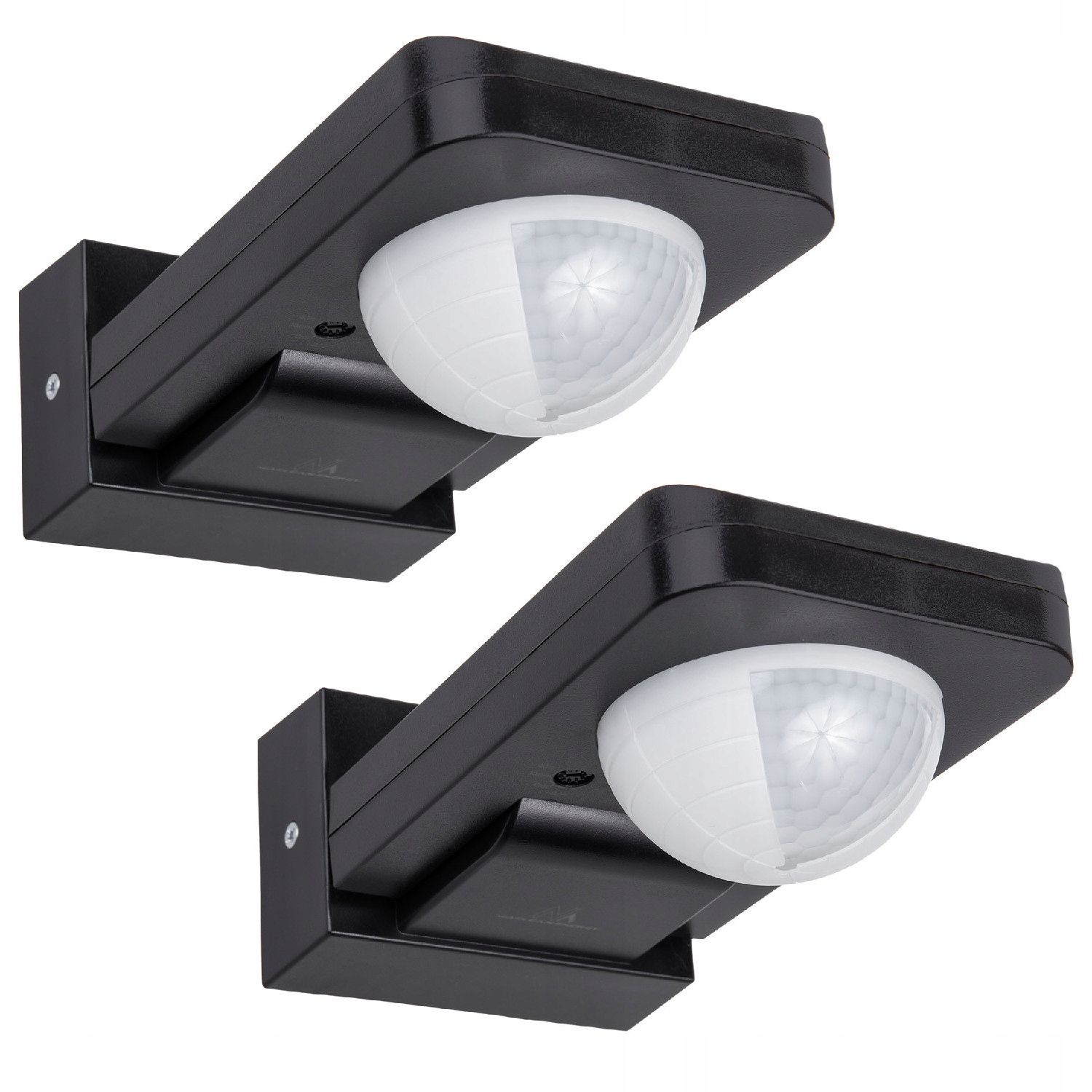 2x senzor pohybový 360° venkovní IP65 Led soumrakový Maclean černý