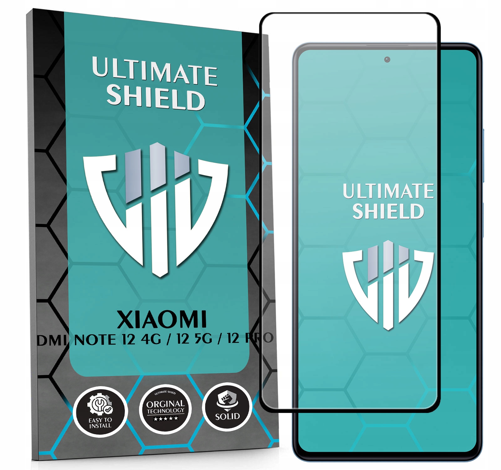 Pancéřové Tvrzené Sklo 5D Na Celý Displej Pro Xiaomi Note 12 12 Pro 4G 5G