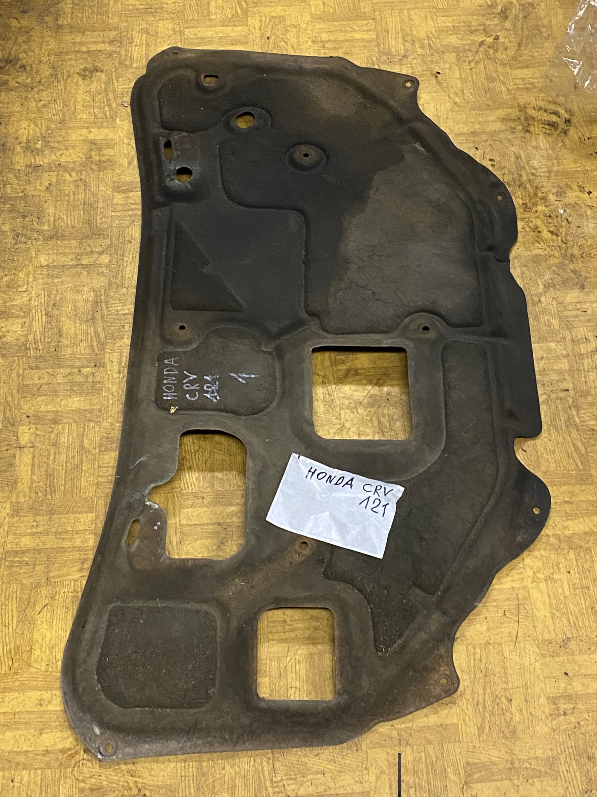 ЗВУКОИЗОЛЯЦИЯ КАПОТА HONDA CR-V И