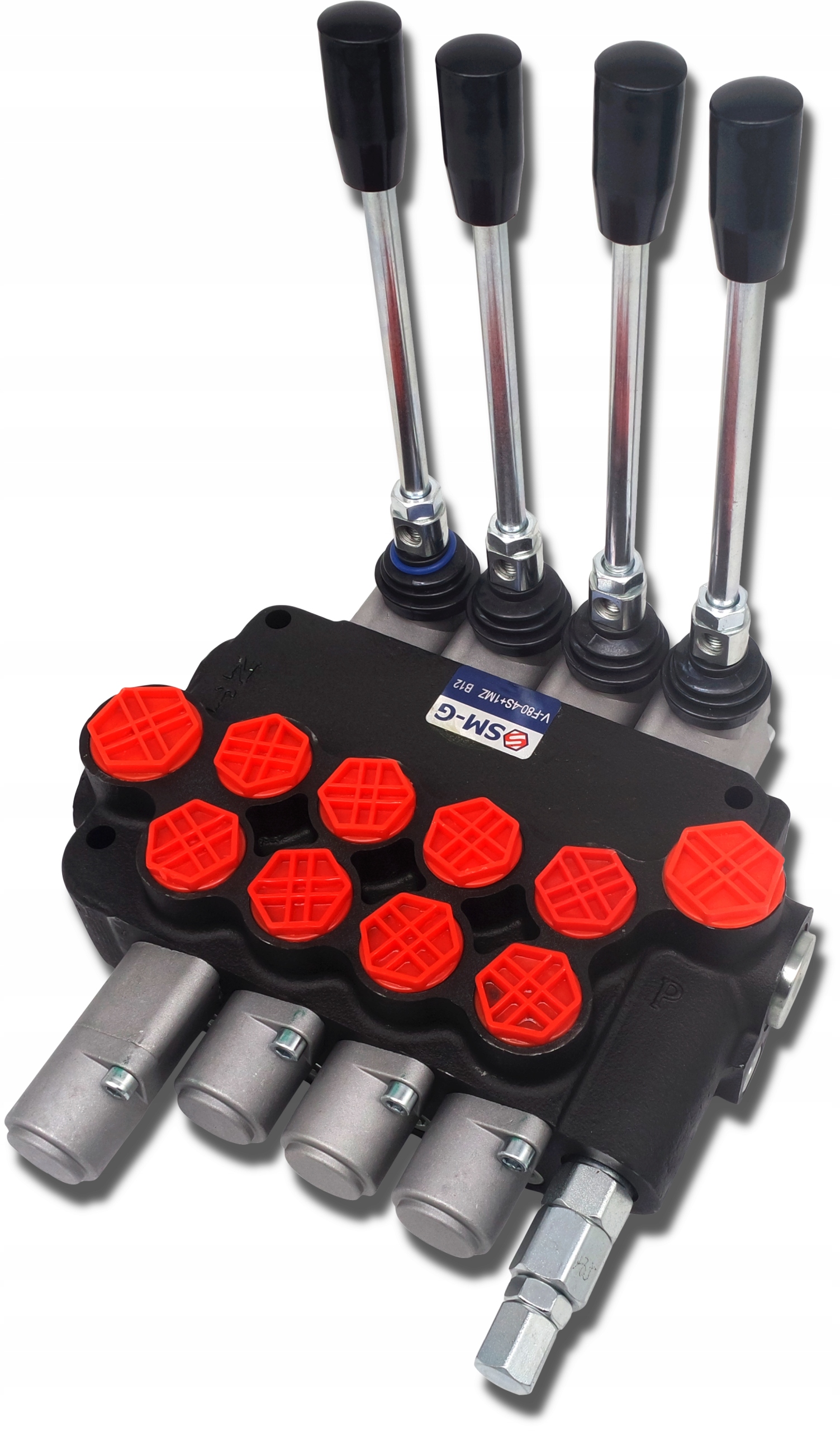 ROZDZIELACZ HYDRAULICZNY ZATRZASK SILNIKOWY 4S 80L