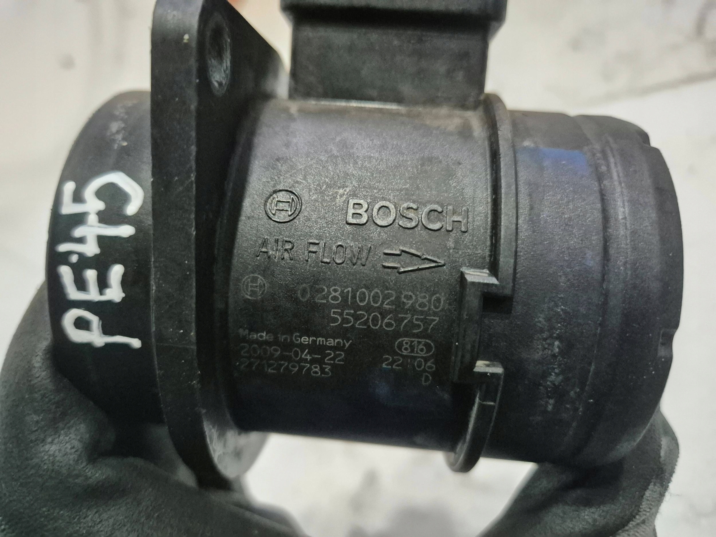 flow meter 0281002980 Fiat Doblo Punto Combo 1.3 JTD