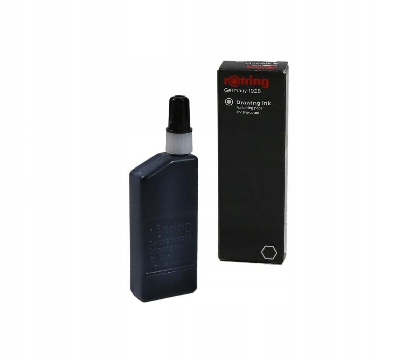 Tusz kreślarski Rotring Rapidograf 23ml Czarny Kod producenta S0194660
