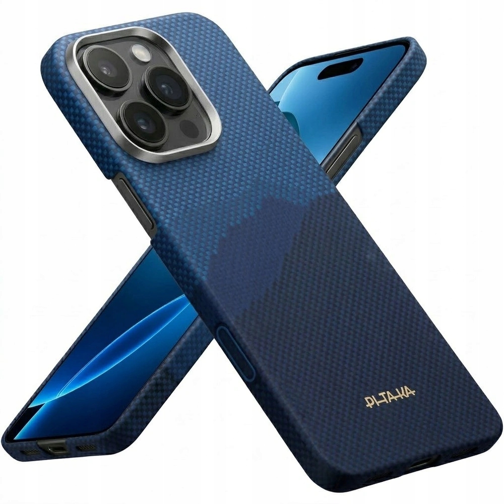 Puzdro pre iPhone 16 Pro Max Pitaka Aramid Ultra Slim s MagSafe, Kryt, pevné