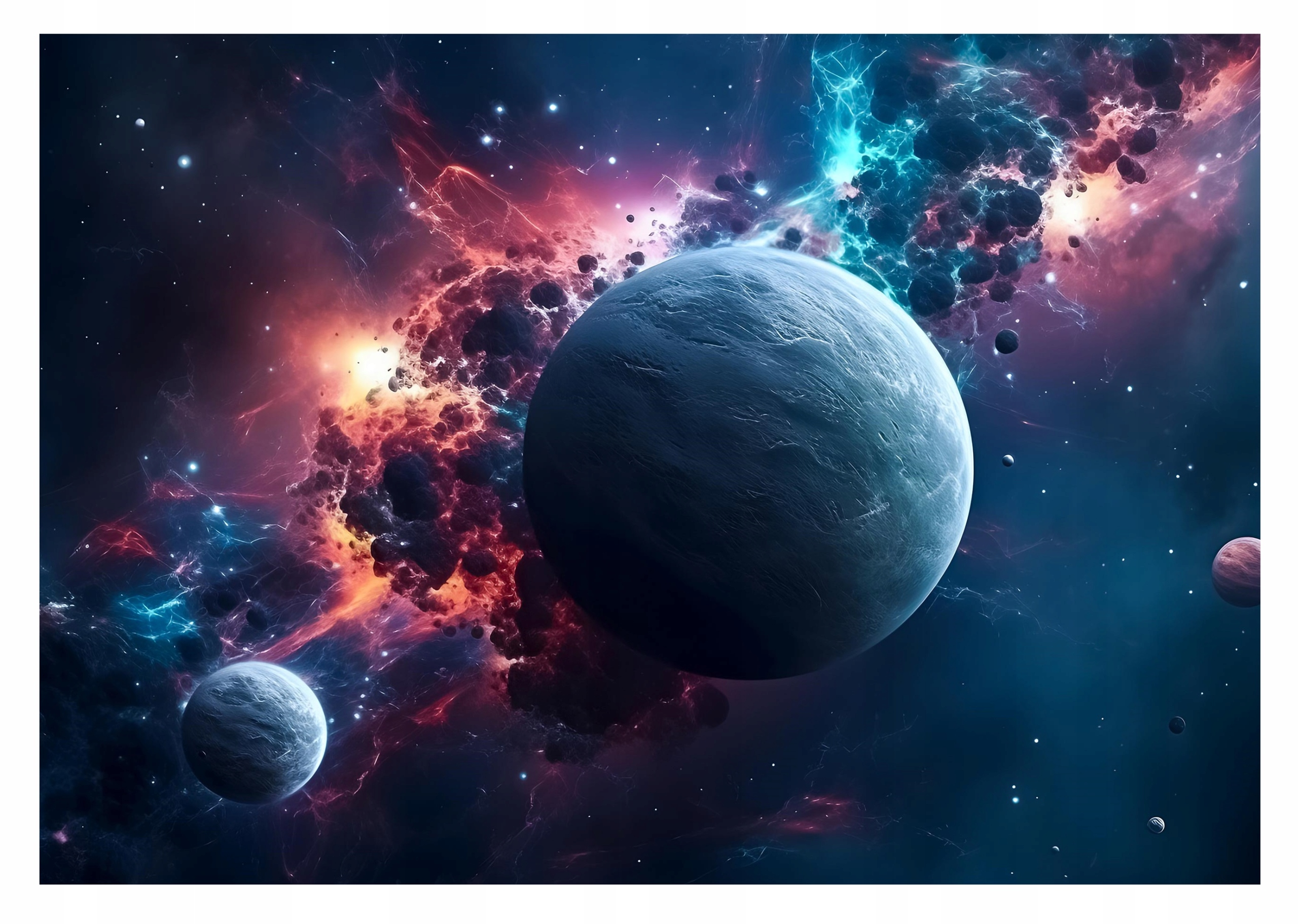 Fototapeta Mládežnický vesmír planety 416x254