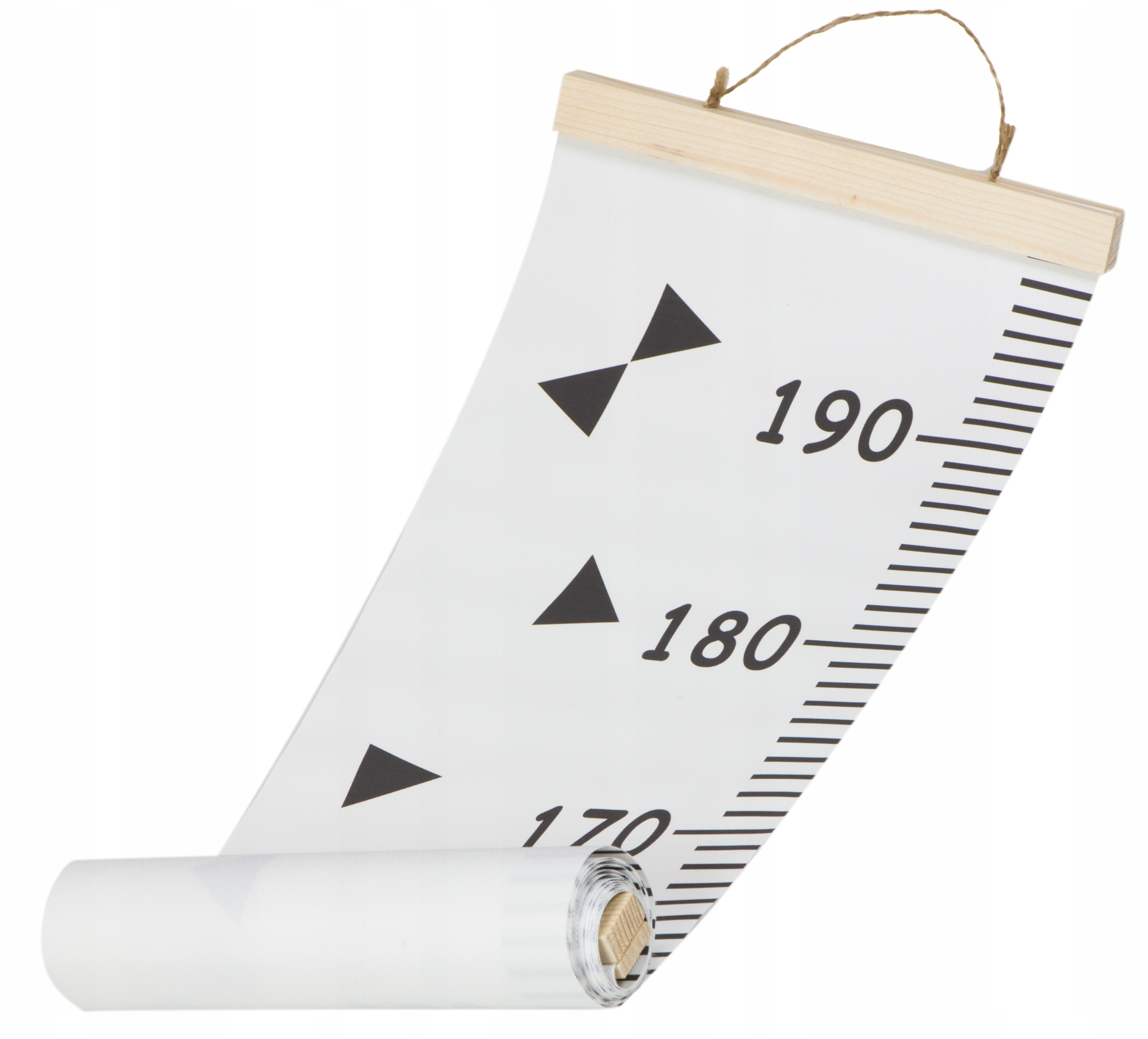 MIARKA WZROSTU DLA DZIECI NA ŚCIANĘ PŁÓTNO WISZĄCE