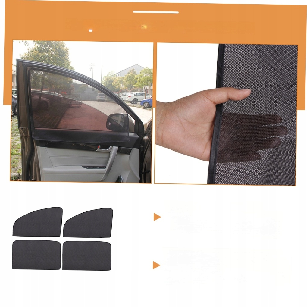 OSŁONA PRZECIWSŁONECZNA ROLETY MAGNETYCZNE PRYWATNOŚĆ OKNA SAMOCHODU Typ samochodu Niezdefiniowany