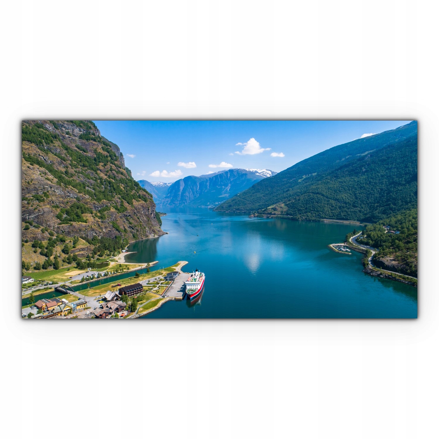 

Obraz płótno z foto 120x60 Góry Krajobraz Natura