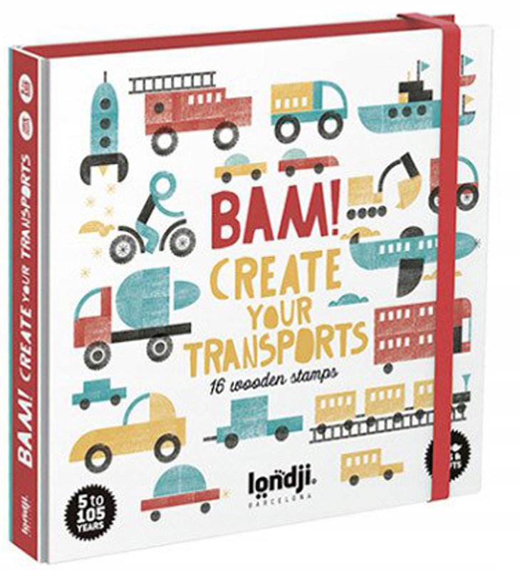 

AB25 Stempelki Bam! transport dla dzieci Londji