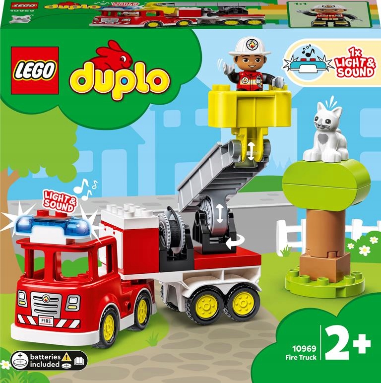 stavebnice Lego Duplo Hasičské Auto 10969