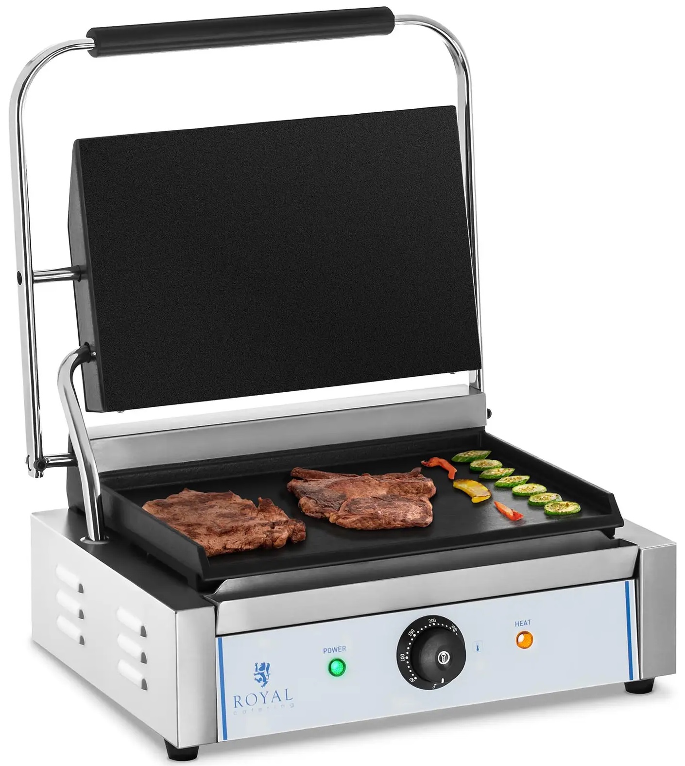 Grill kontaktowy - 2200 W ROYAL CATERING RCKG-2200-F 10010336