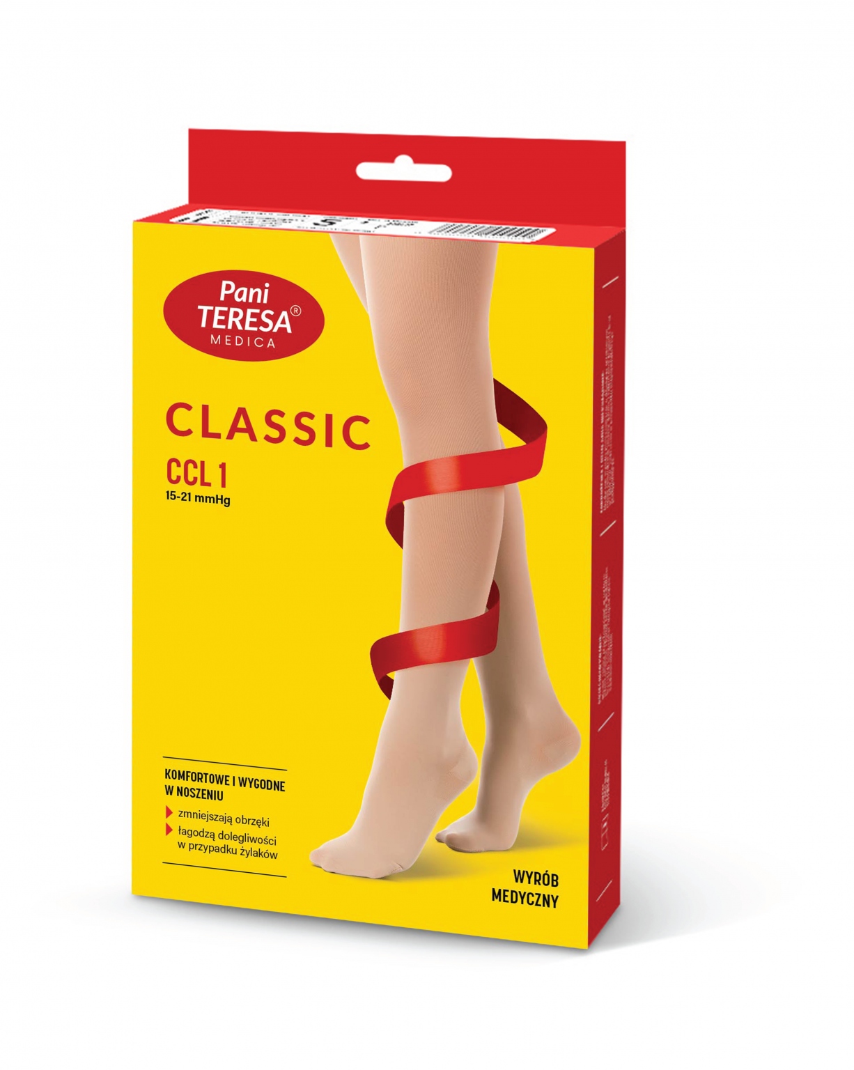 

Pani Teresa Classic Podkolanówki uciskowe CCL 1