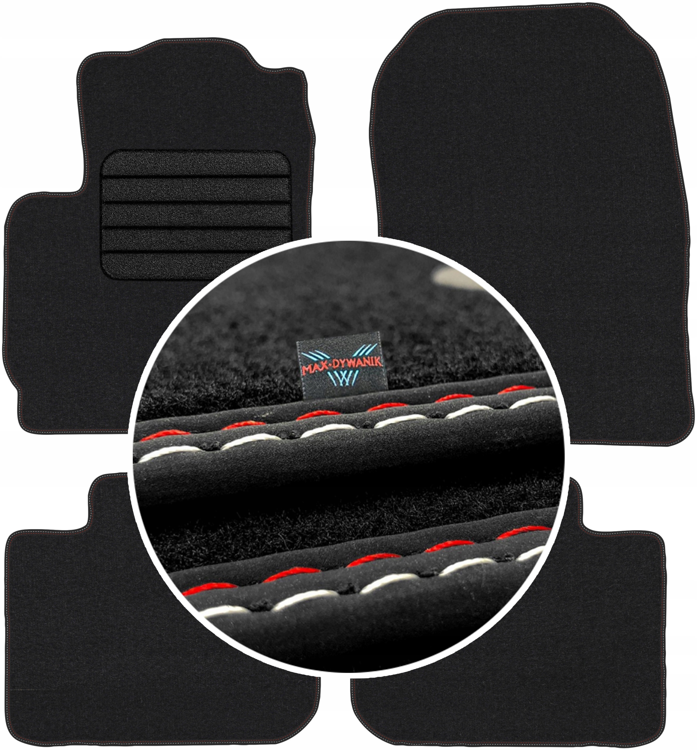 Autokoberce pro Mitsubishi Colt VI Hb 3D 04-12