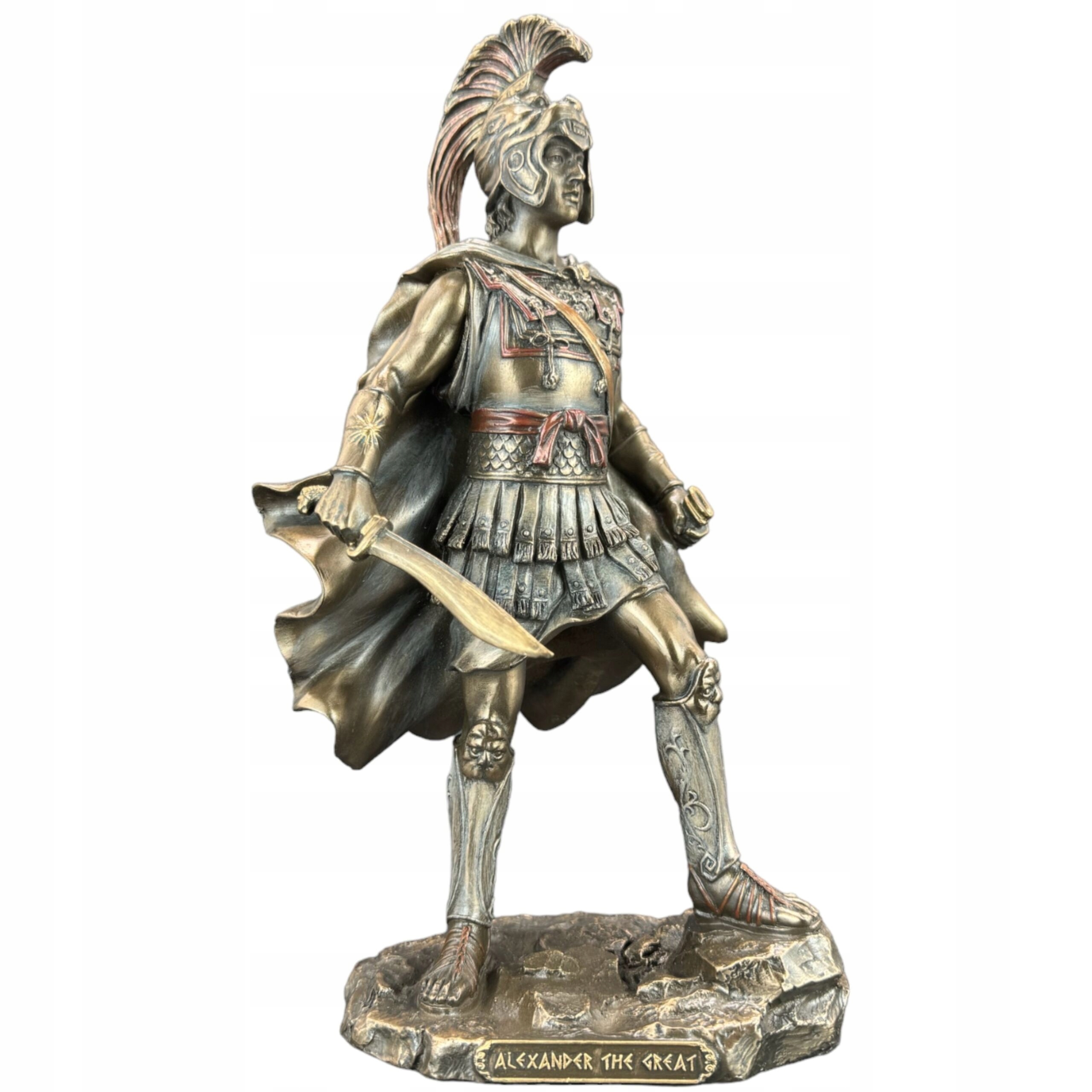 Socha kráľa Macedónska Alksander Veľký s mečom Veronese WU77653A4