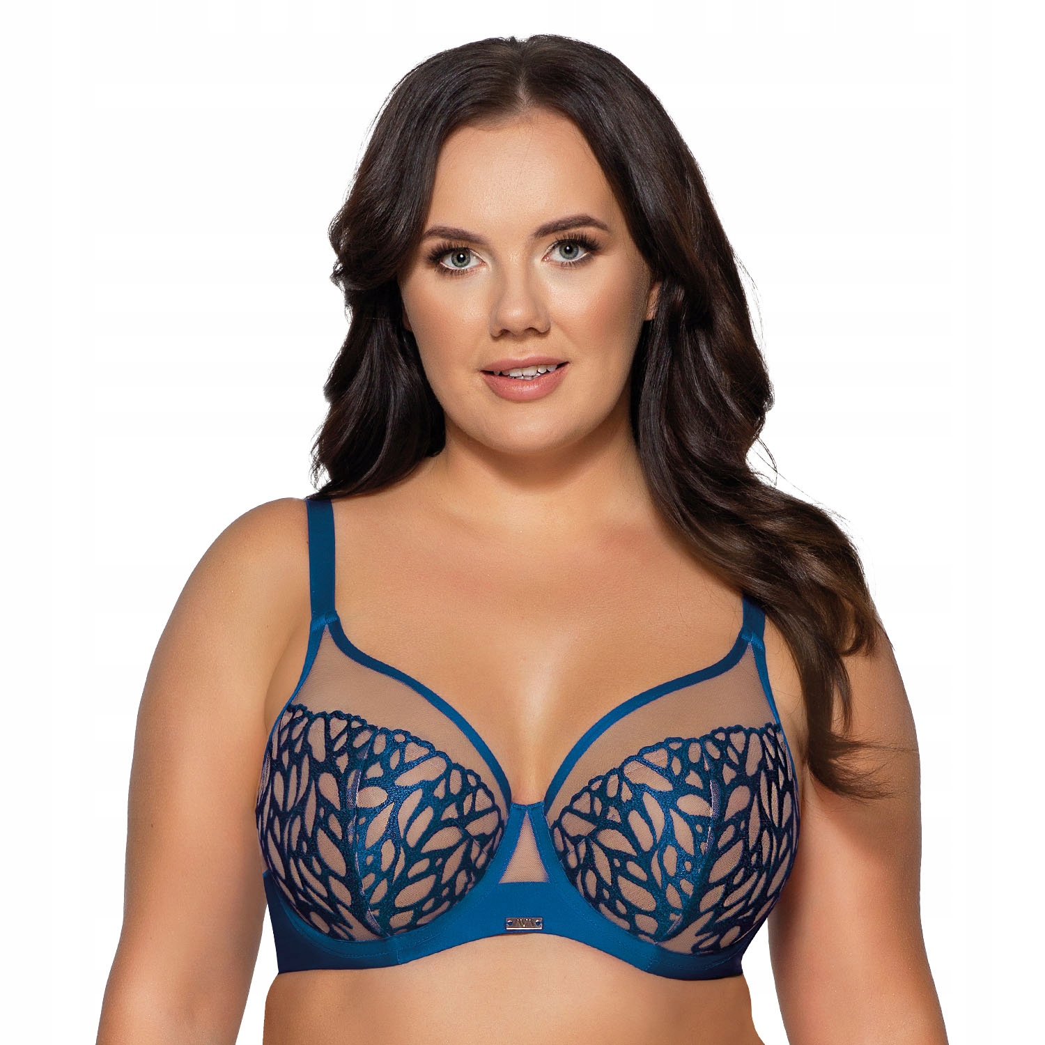 Ava 2057 Monarch cobalt modrá měkká podprsenka Soft 65E