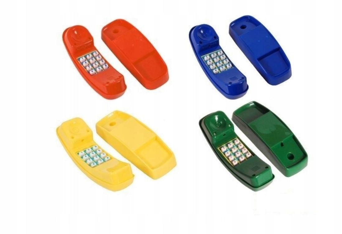 TELEFON DLA DZIECKA NA PLAC ZABAW DŹWIĘKOWY -- WYDAJE DŹWIĘK -- KOLORY --