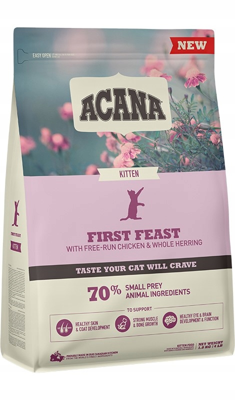 Levně Acana Cat First Feast suché krmivo pro koťata 1,8 kg
