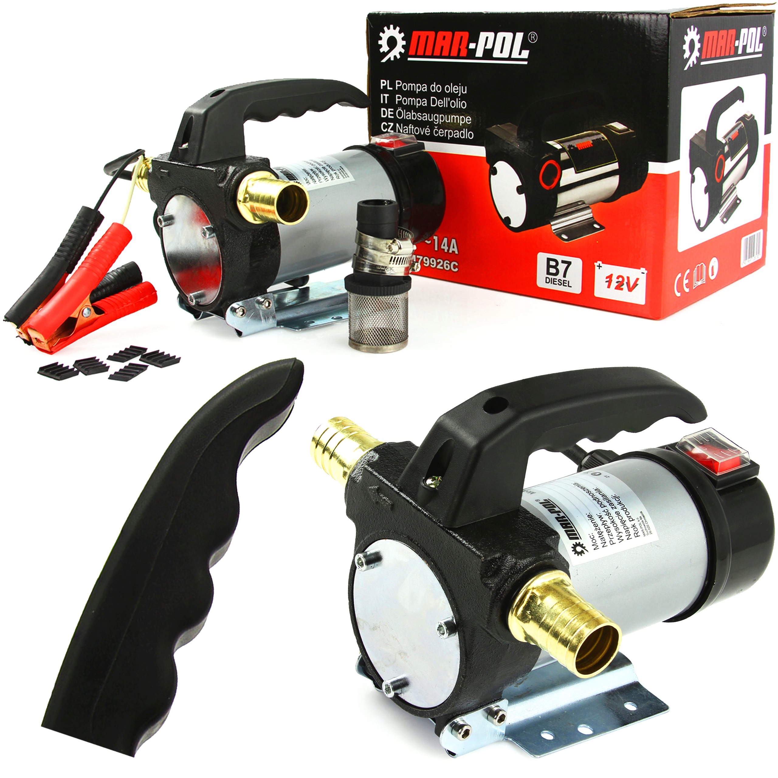 ТОПЛИВНЫЙ НАСОС 12В НА НЕФТИ 50Л НЕФТИ МИНИ CPN НАСОС