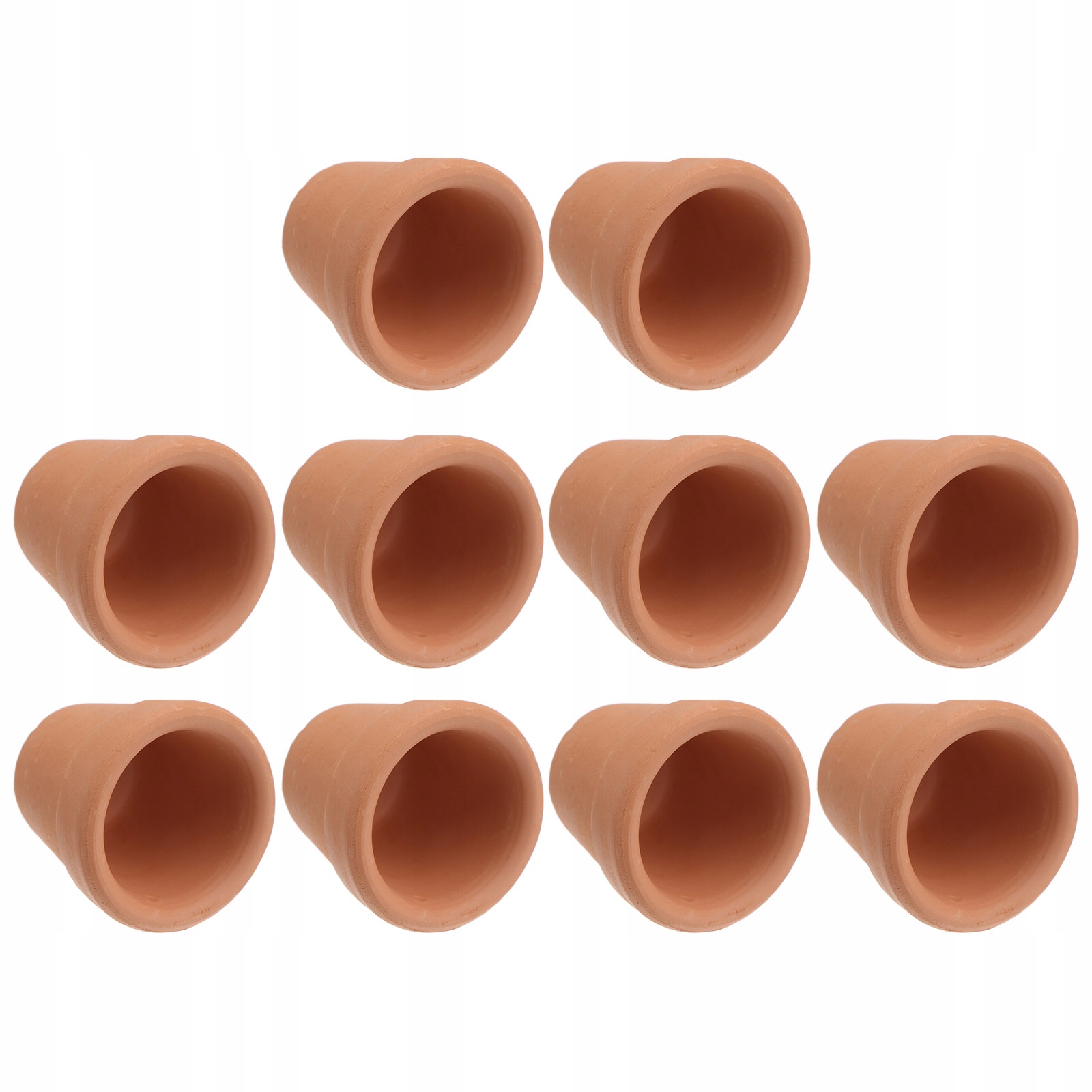 

10 sztuk 3x3 cm Mały Mini Terakotowa doniczka