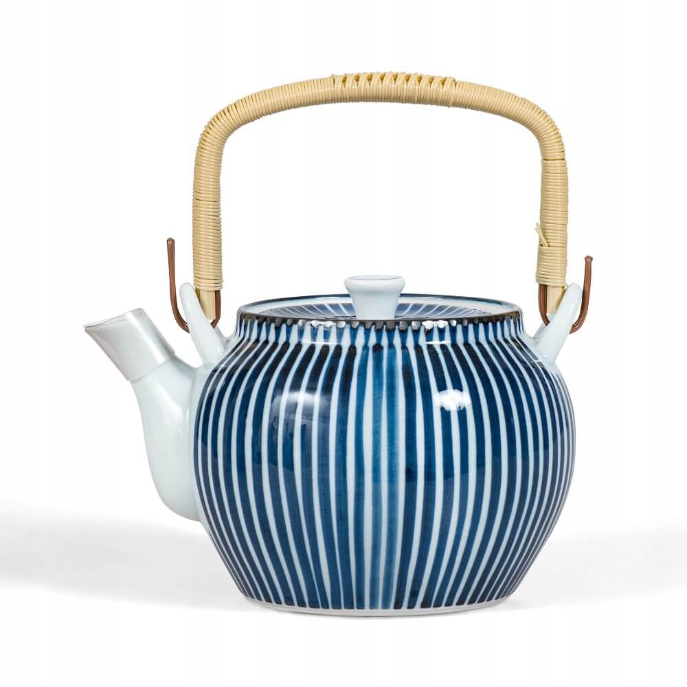 Konvice na přípravu listového čaje Ribu se sítkem, japonská keramika