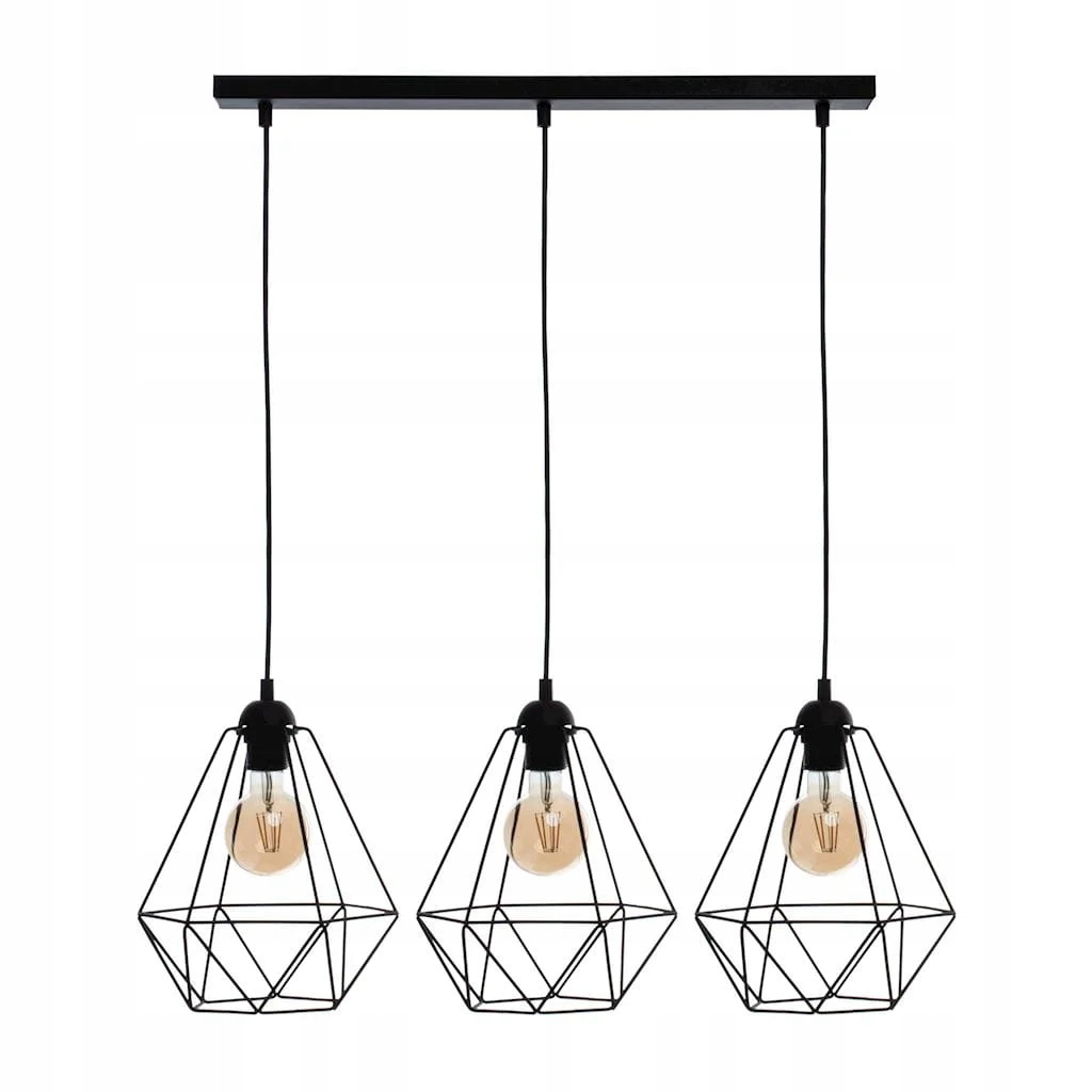 Závesná lampa 3x60W E27 Basket MLP7215 Milagro