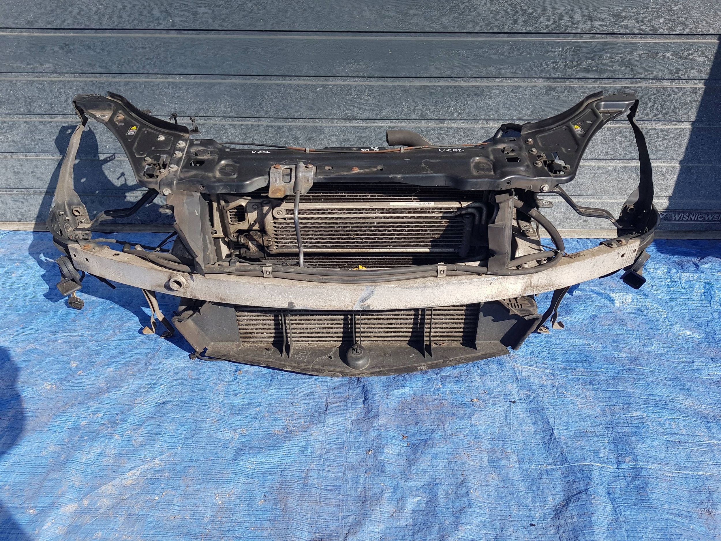 support panel for radiators radiator MERCEDES W207 3.0 CDI AUTOMAT