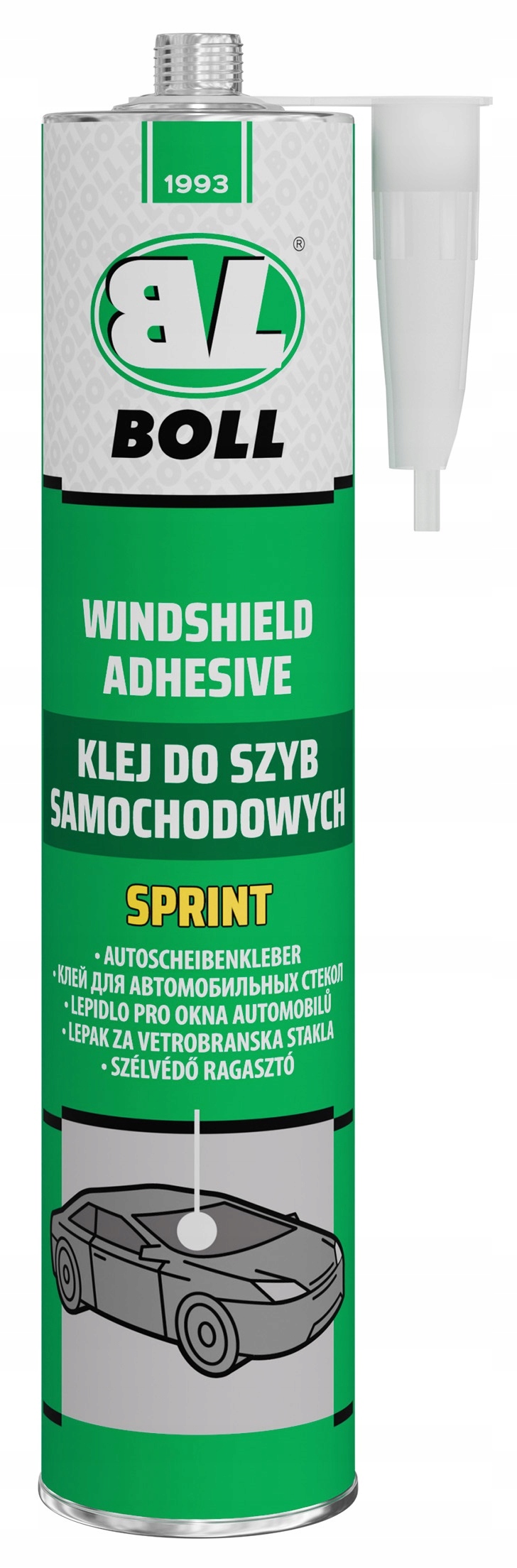 Boll Klej do szyb samochodowych 310 ml Sprint 1h