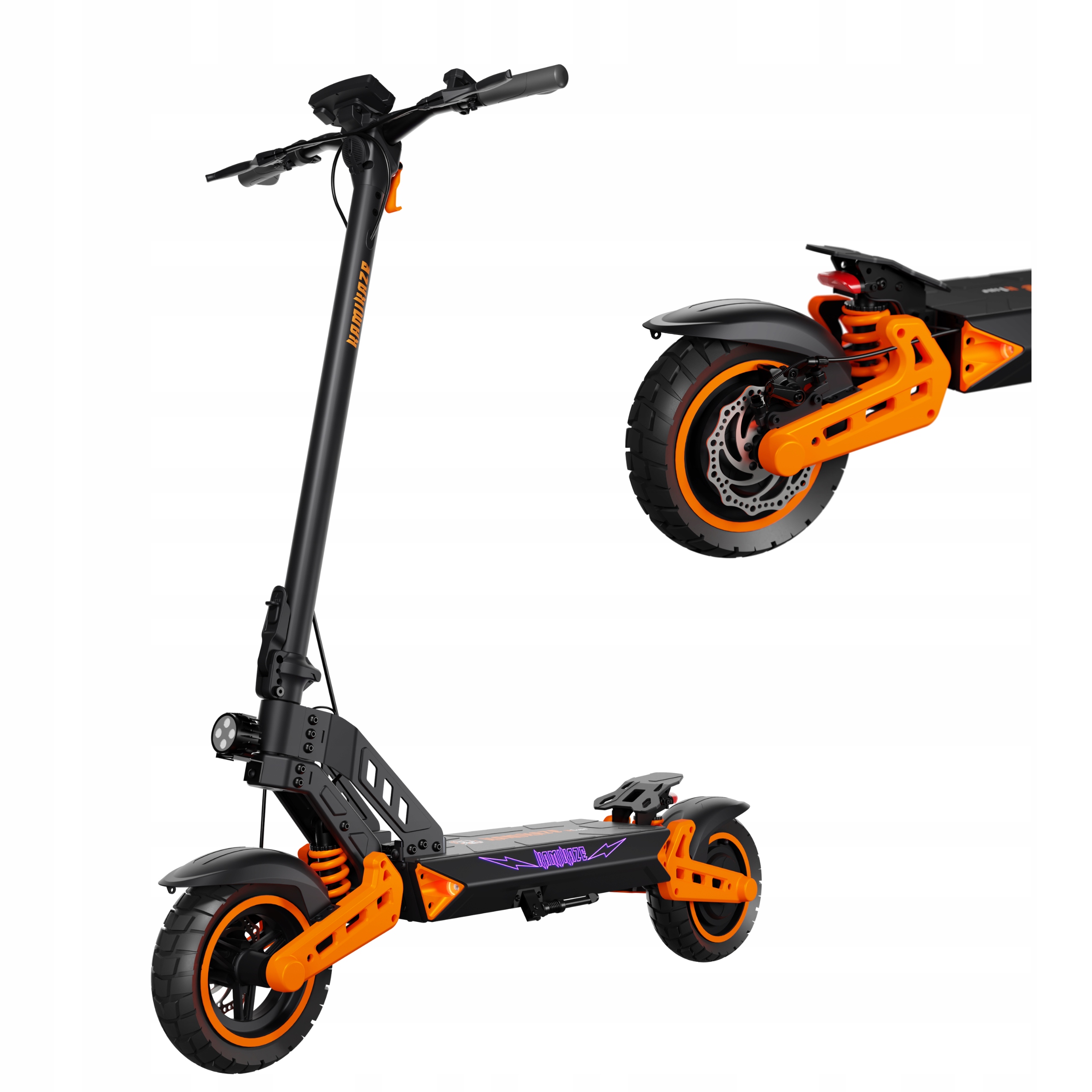 Kamikaze K1 Lite 800W Hulajnoga Elektryczna z Baterią 13,5Ah 48V