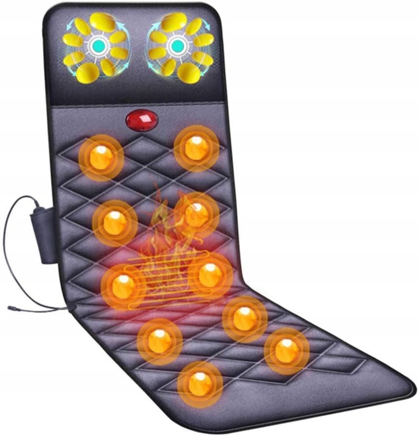 Mata Masująca do Masażu Masażer na Fotel Materac Masujący do Pleców Ciała Model PH-306E
