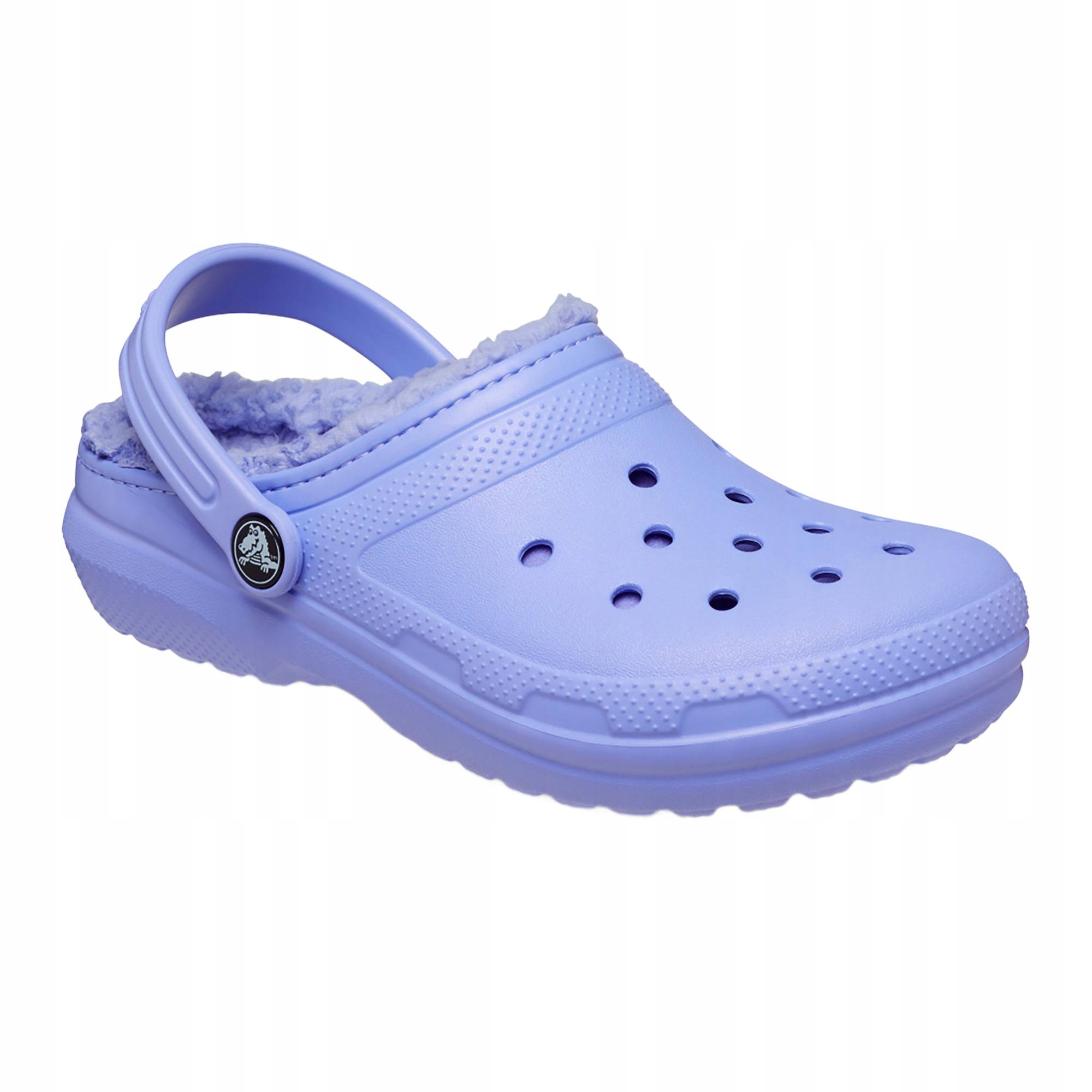 Klapki dziecięce Crocs Classic Lined digital violet 29-30 Eu
