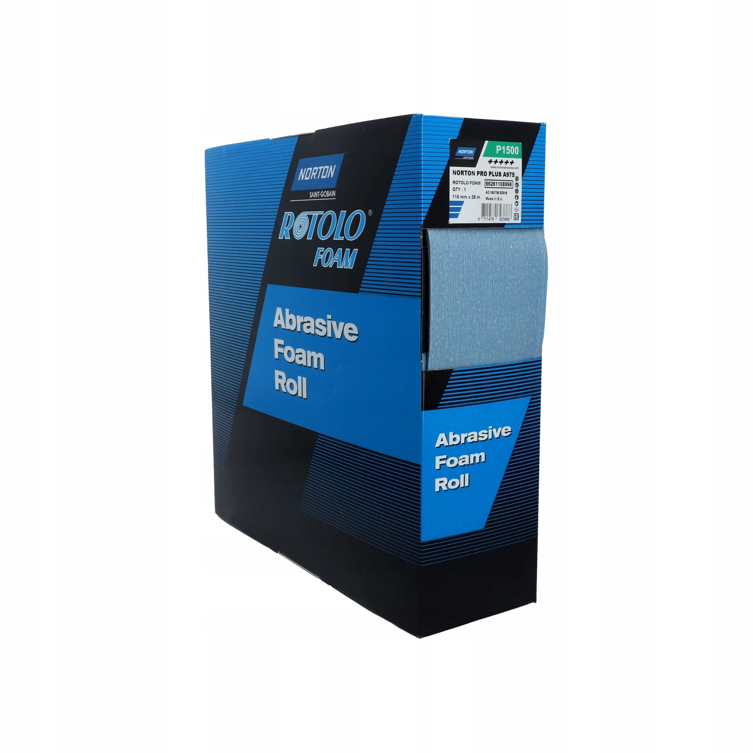 Brúsny Papier Norton Pro Plus A975 Rotolo 115mmX25m P1500