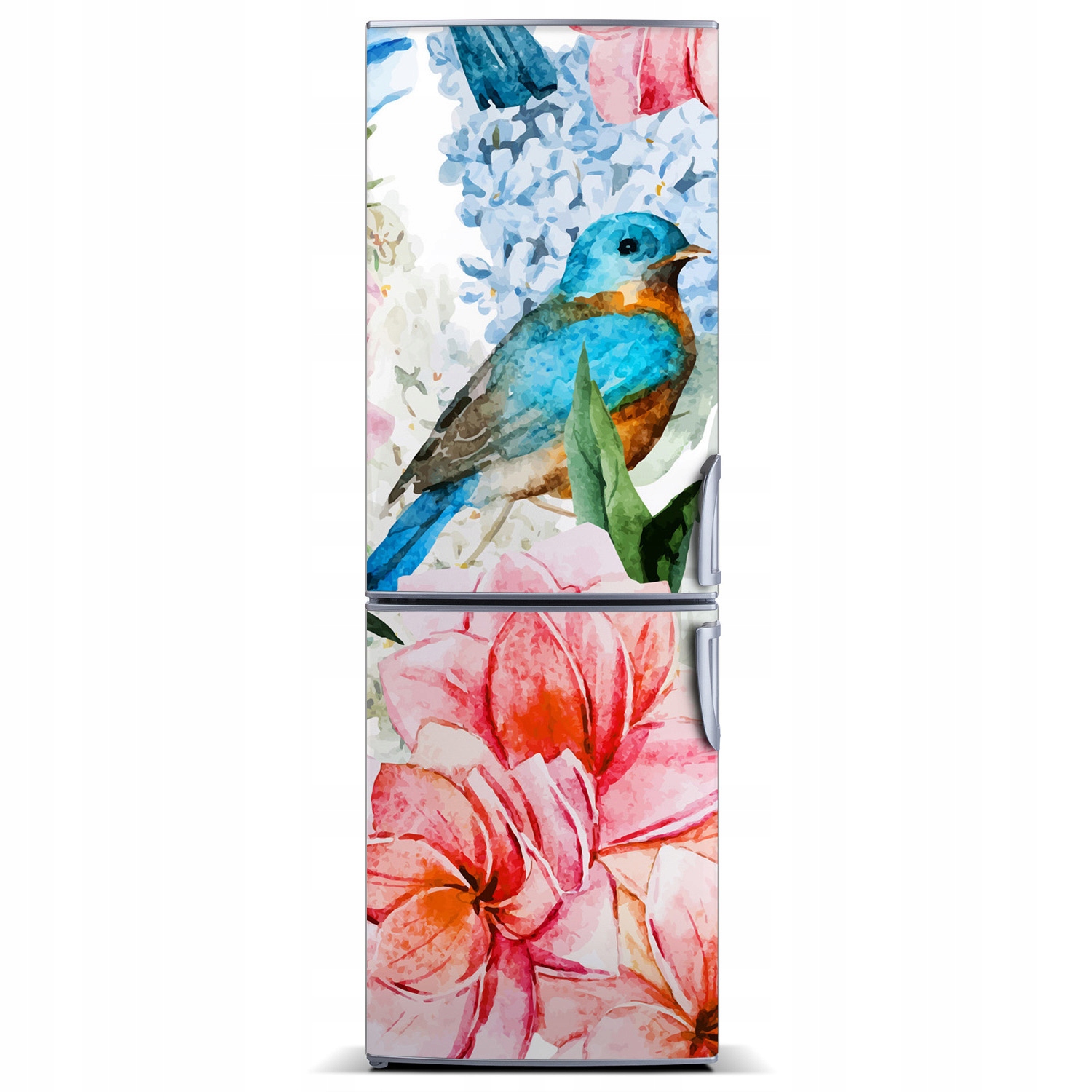 

Magnes Magnes na lodówkę Kwiaty i ptaki 60x180