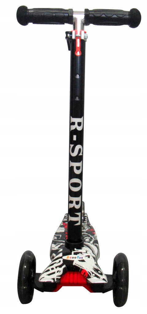 HULAJNOGA TRÓJKOŁOWA BALANSOWA CZARNA GRAFFITI LED Kod producenta H2