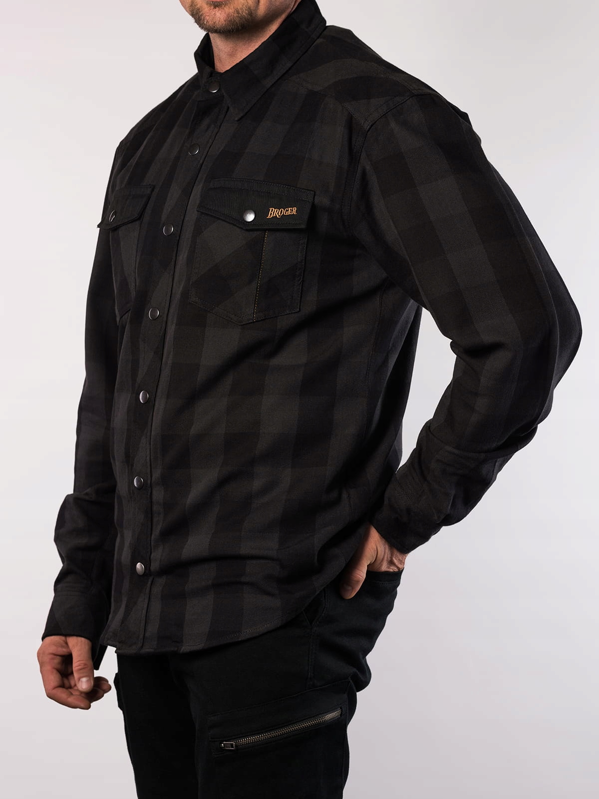 Bunda Broger Alaska Black/Grey 3XL Na Darček