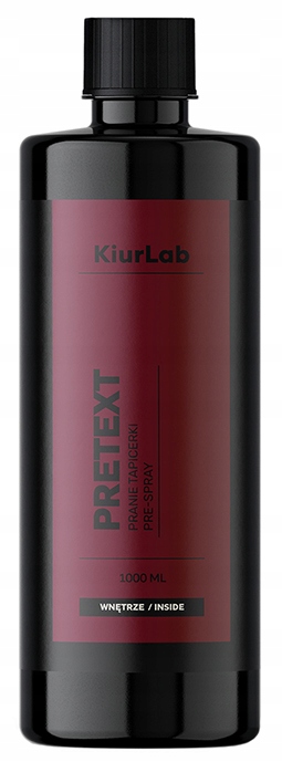 Kiurlab Pretext Środek Do Ekstrakcyjnego Prania Tapicerki 1L