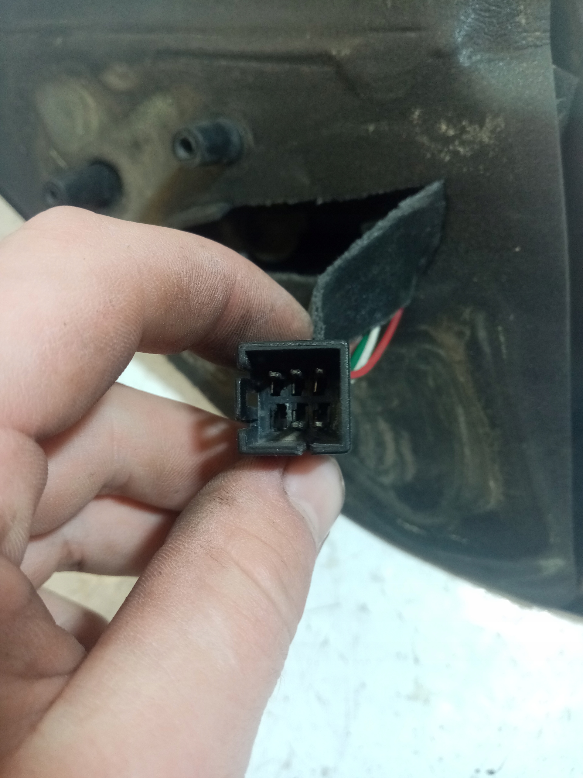 mirror right electrics OPEL ASTRA G