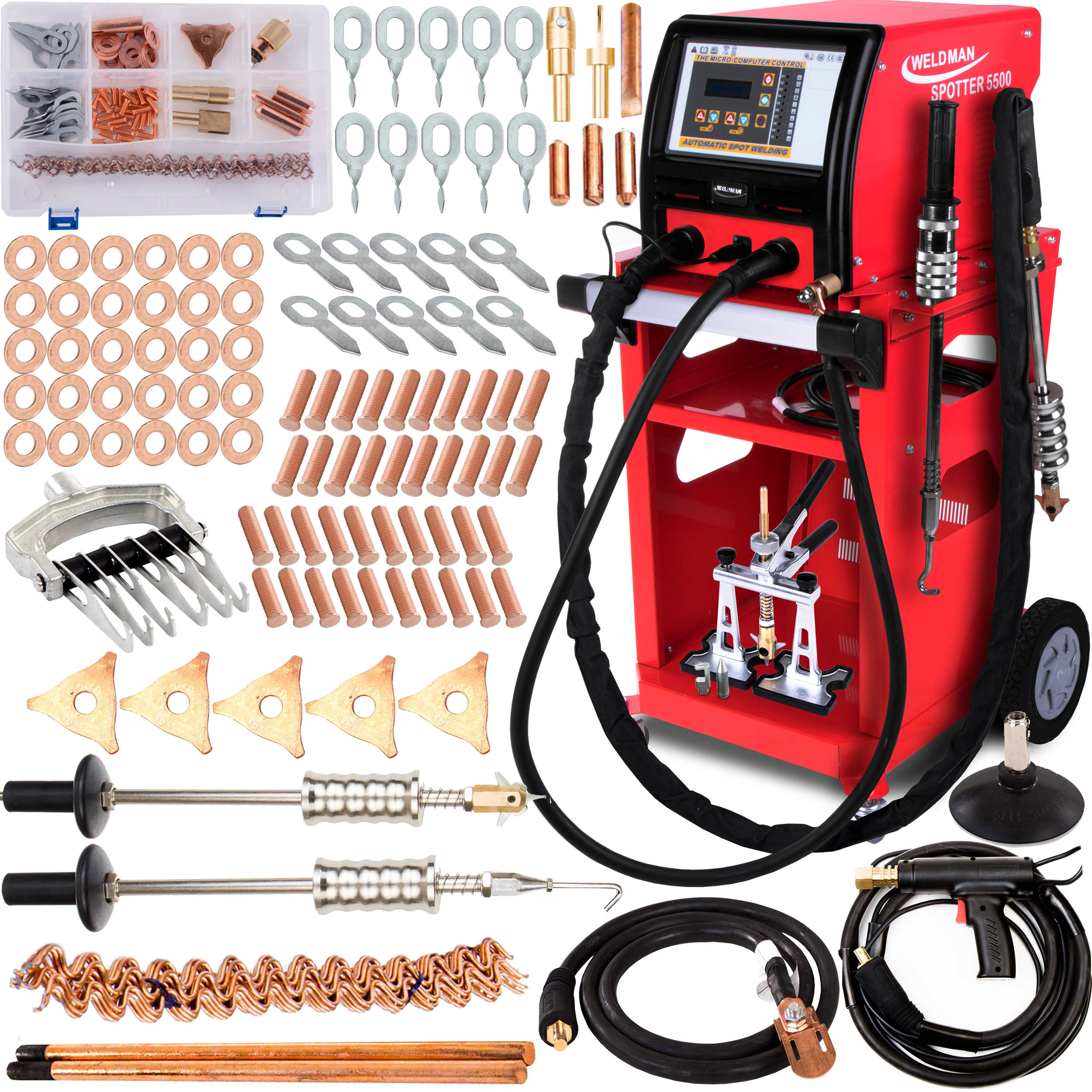 SPOTTER SPOTER BLACHARSKI ZGRZEWARKA DO BLACH KAROSERII WELDMAN 5500 4200A