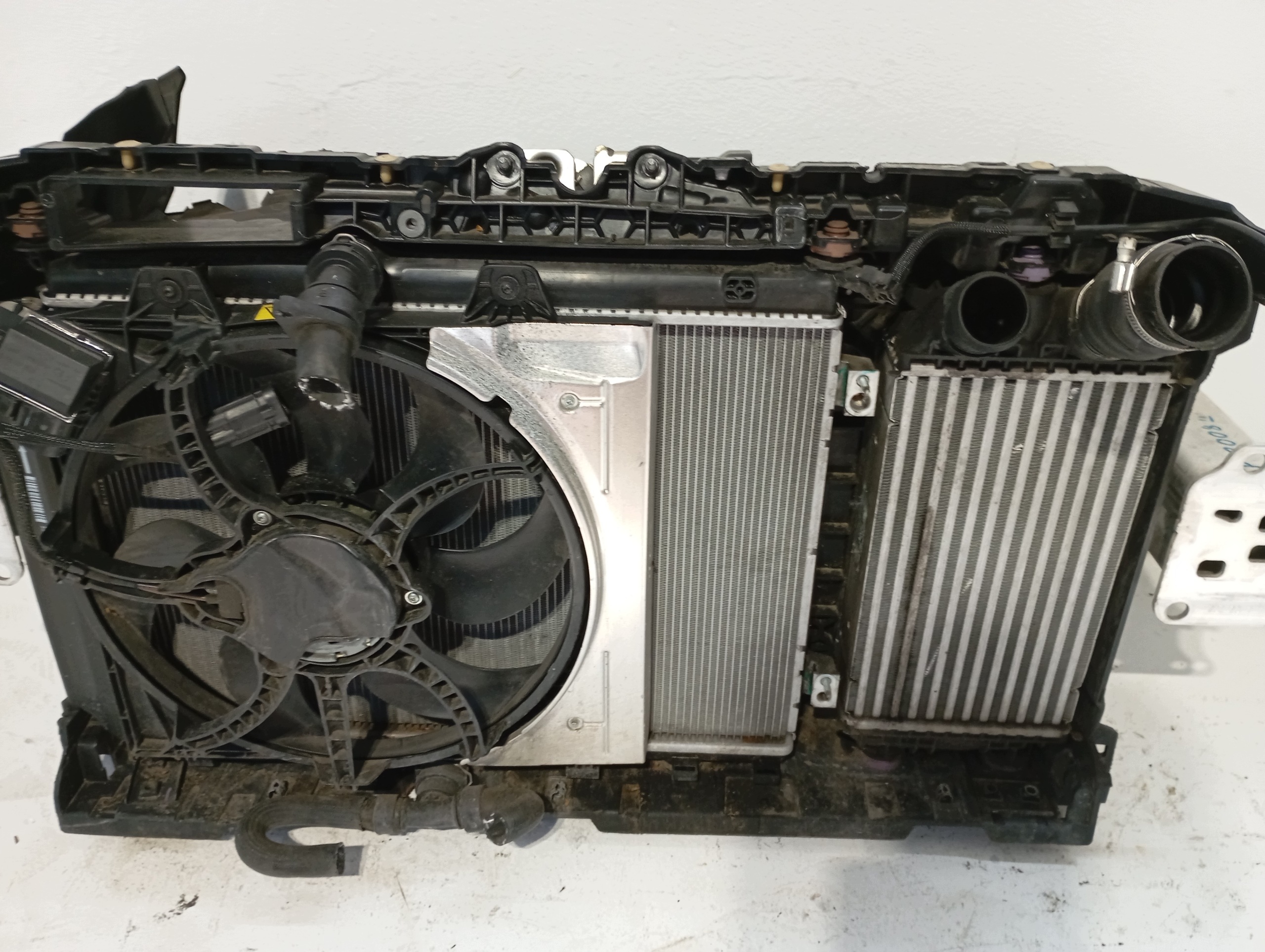 support panel for radiators radiator PEUGEOT 2008 II LIFT