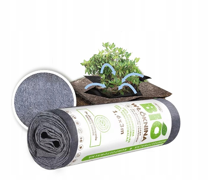 BioWłóknina ściółkująca 0.8 x 50 m Agrimpex