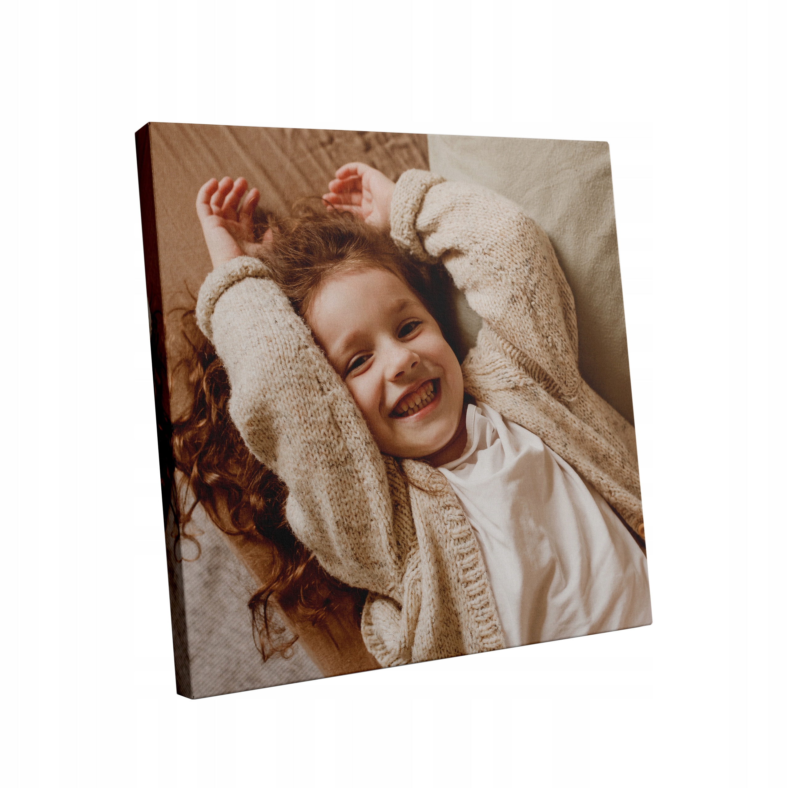 FOTO-OBRAZ Twoje zdjęcie na płótnie 80x80