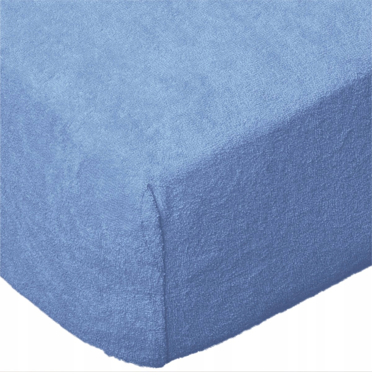 

Prześcieradło Frotte 120x200 wz. niebieski